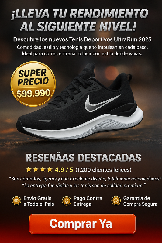 Tenis Deportivos UltraRun 2025